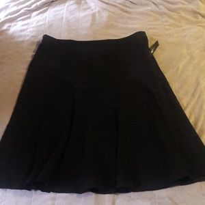 Black Flare Skirt 18 NWT